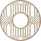 Ekena Millwork Empire Wood Fretwork Pierced Ceiling Medallion, Red Oak, 40"OD x 14 5/8"ID x 3/8"T CMWP40X40X0375EPRO - alternate 3